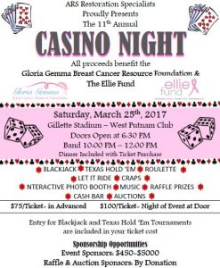 ARS Casino Night-Foxboro, MA
